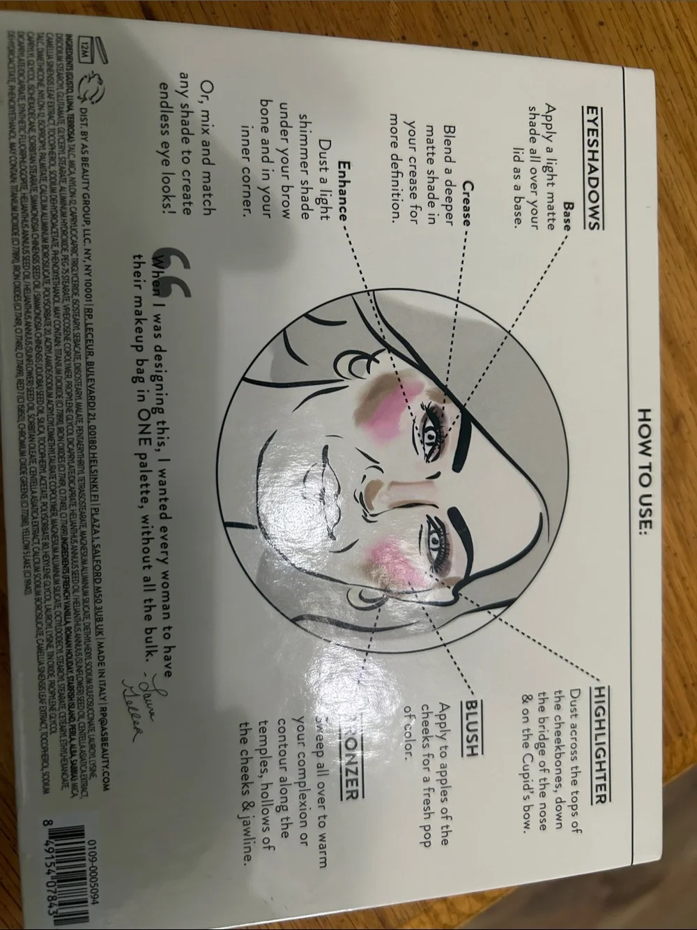 Laura Geller Tuscan Dreams Makeup Palette - Gold, Cream, White
